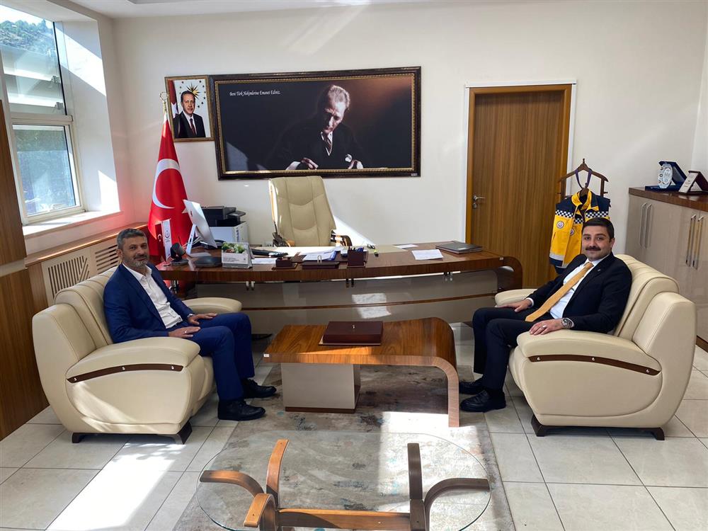 Ak Parti Tunceli İl Başkanı Dr. Sercan ÖZAYDIN'ın Müdürlüğümüze Ziyareti